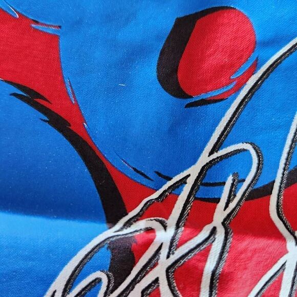 Y2K NASCAR racing Robert Yates #38 2003 M&M candy handkerchief red - Picture 2 of 3